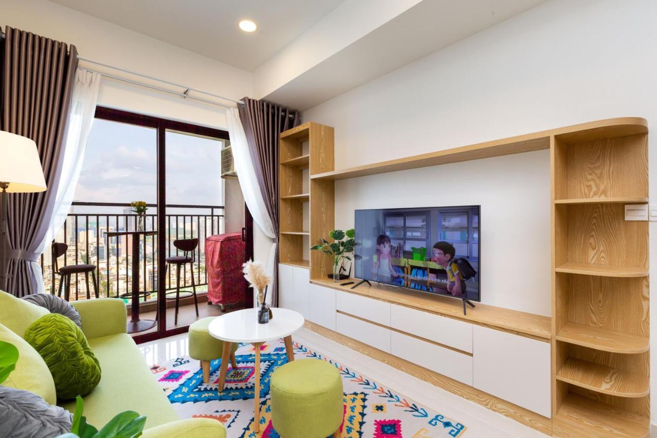 Yu Stay Green Premium Luxury 2Bedrooms Condotel In D1 Near Bui Vien Street Ho Chi Minh-Byen Eksteriør billede